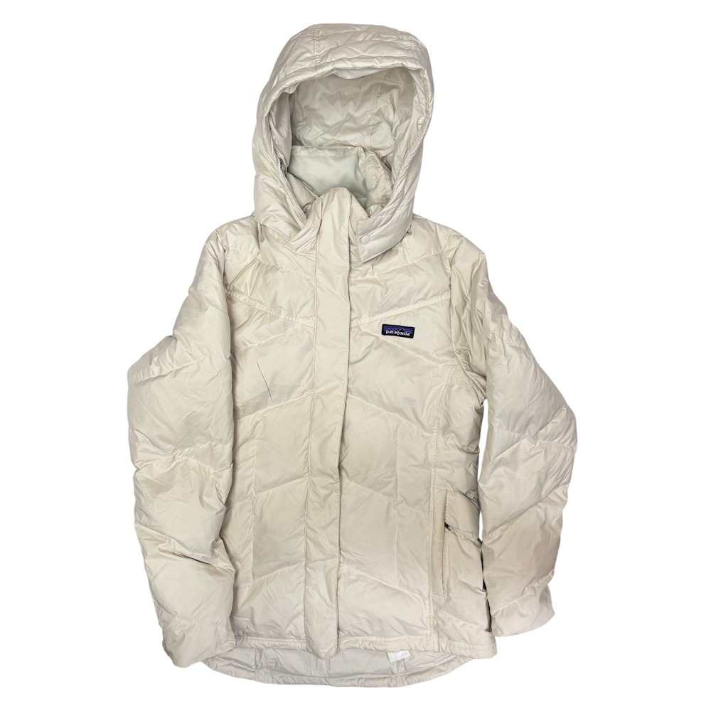 Patagonia Down With It Insulated Jacket Cream White Womens Medium